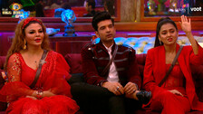 Rakhi Sawant, Karan Kundrra, Tejasswi Prakash