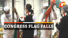 Congress Flag Falls 