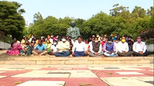 BJP Leaders Stage Dharna