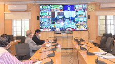 Chief Secretary Reviews COVID Situation In Odisha