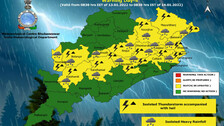 Thunderstorm With Hail To Lash Odisha Districts; IMD Issues Yellow Warning Till Jan 14