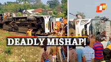 Bus Overturns, Bus Accident, Soro, Balasore Bus Accident