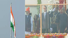 Tricolour Unfurled At Rajpath 