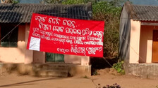 Maoist Poster In Kandhamal School