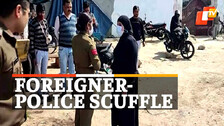Foreigner-Police Scuffle
