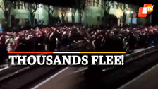 Massive Rush At Railway Station In Ukraine 