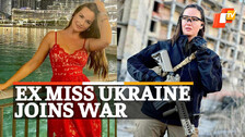 Ukraine Russia War, Former Miss Ukraine