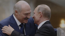 Belarusian President Aleksandr Lukashenko With Putin 
