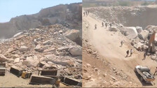 White Stone Hill Caves In, Several Labourers Feared Trapped In Karnataka
