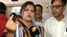 Congress' Mayor Candidate Madhusmita Acharya