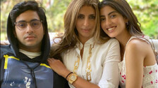 Agastya, Shweta, Navya Naveli Nanda
