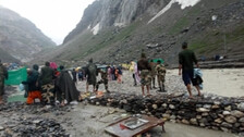 Death toll in Amarnath cloudburst rises to 16; 15,000 stranded pilgrims evacuated