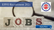 EPFO announces multiple vacancies