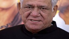 Actor Om Puri arrives for the world premiere of the film 'The Hundred-Foot Journey' in the Manhattan borough of New York