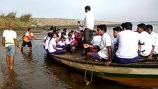 40 Students Sail Across River To Appear For Odisha Matric Exam