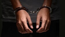 arrested