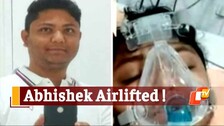 Critical Covid19 Patient Abhishek Mohapatra Airlifted To Kolkata For ECMO