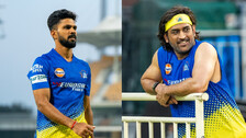 MS Dhoni Ruturaj Gaikwad Fight