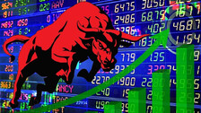 Sensex, Nifty surge as India becomes fourth largest economy