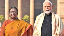 President Murmu greets PM Modi on birthday, says he instilled culture of achieving great goals