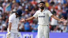 Akash deep celebration wicket