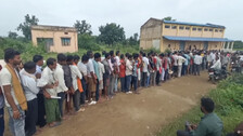 Farmers wait in long queues across Odisha for fertiliser amid shortage fears