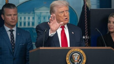 US President Donald Trump