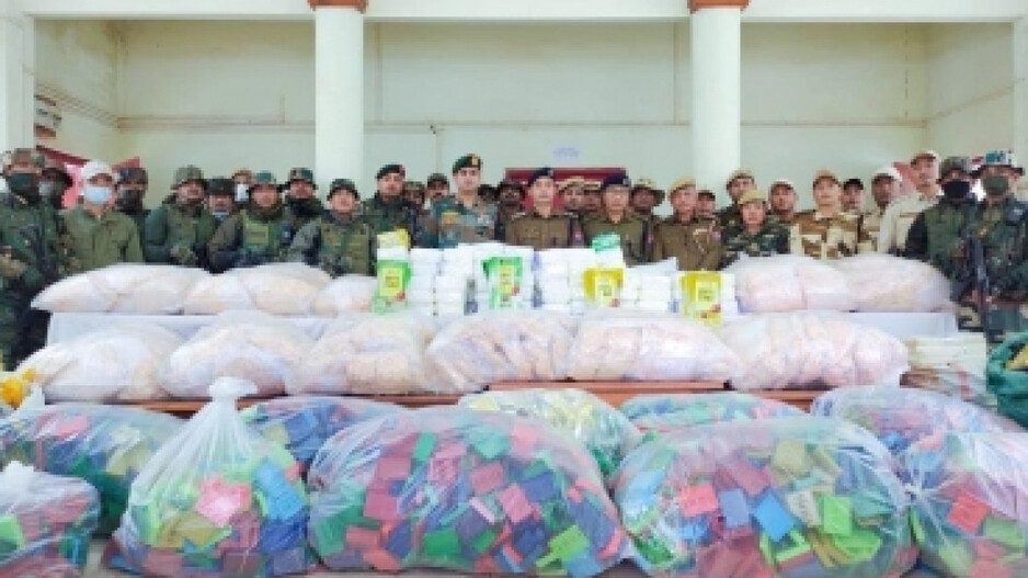 Drugs Worth Over Rs 508 Cr Seized In Manipur, One Myanmarese Held - Vimarsana News