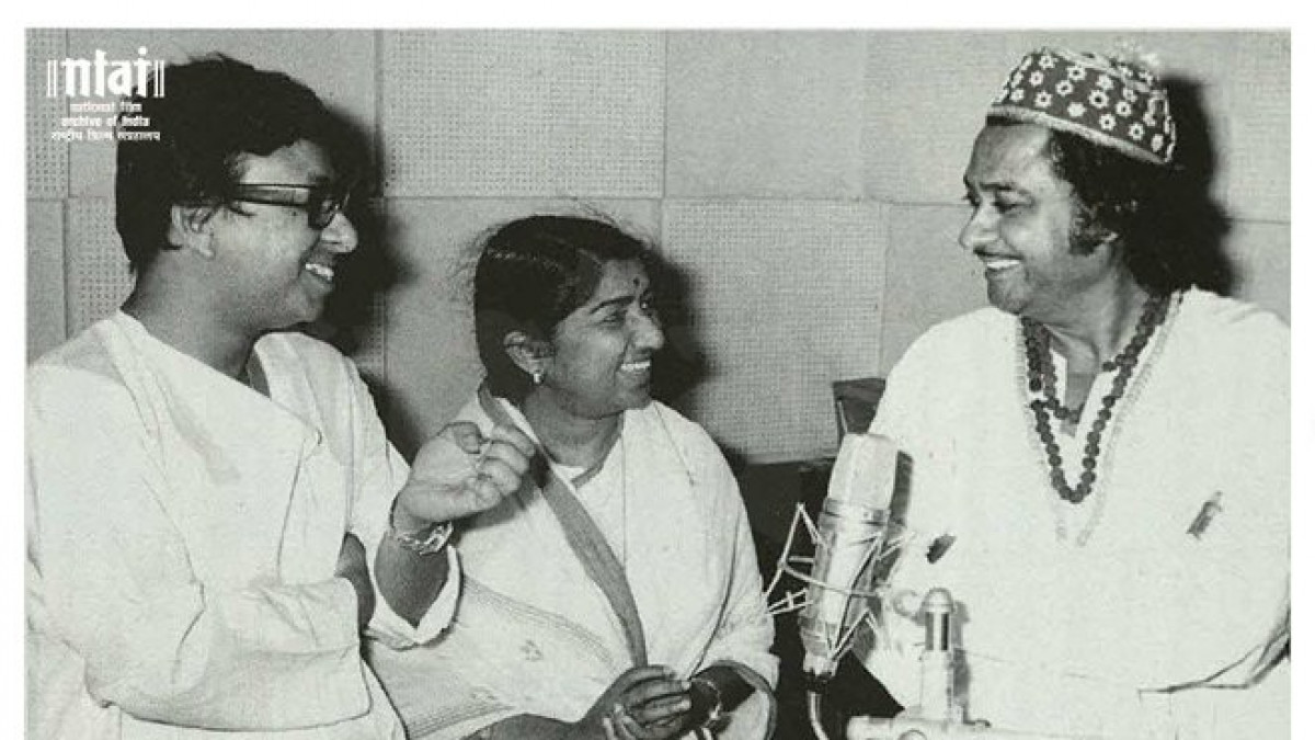 RD Burman, Lata Mangeshkar, Kishore Kumar