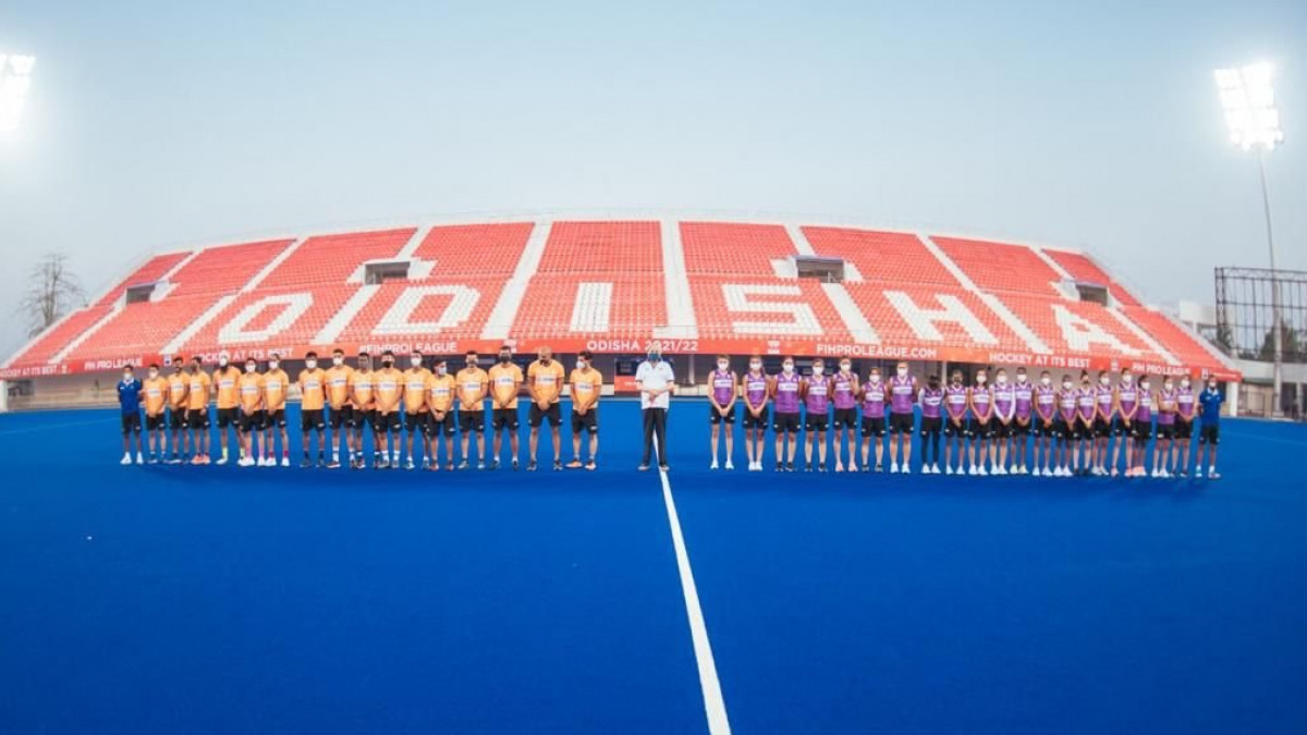 CM Naveen reviews India’s first indoor athletic stadium project in