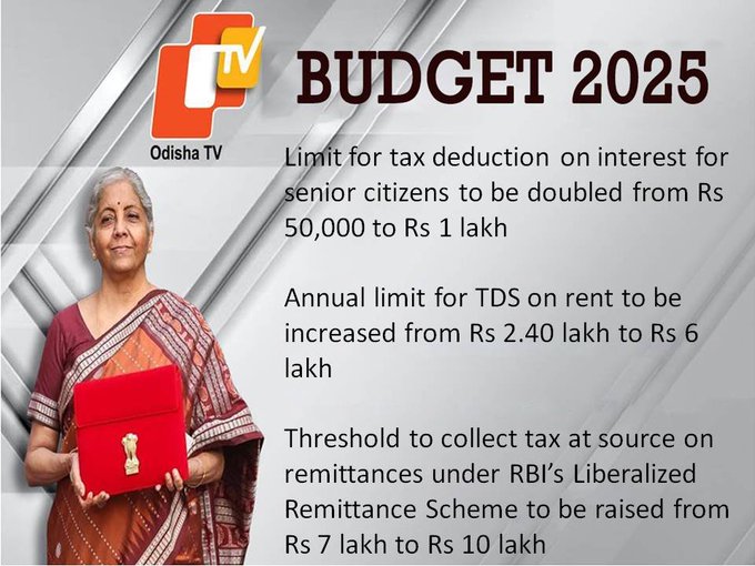UnionBudget2025 | Rationalizing TDS / TCS