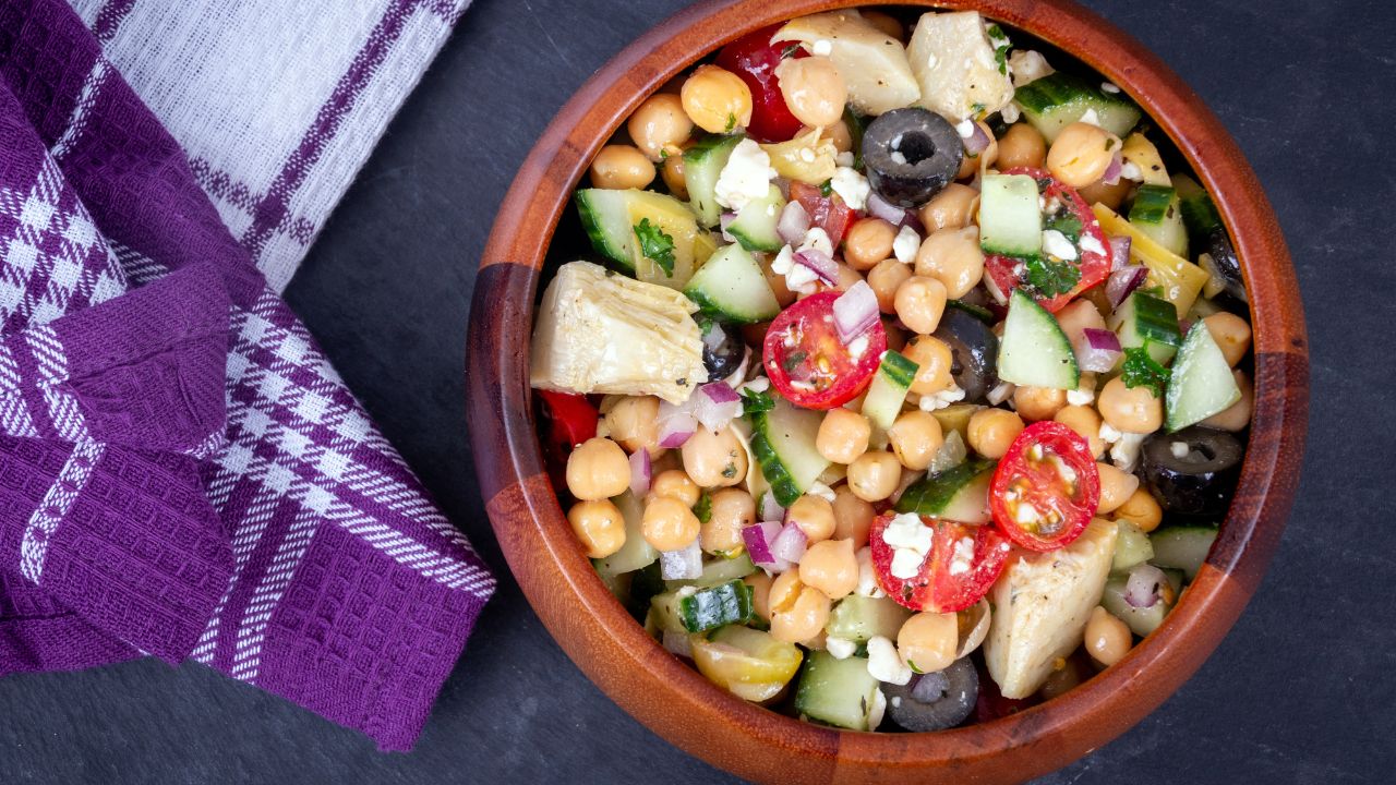 Greek Chickpea Salad