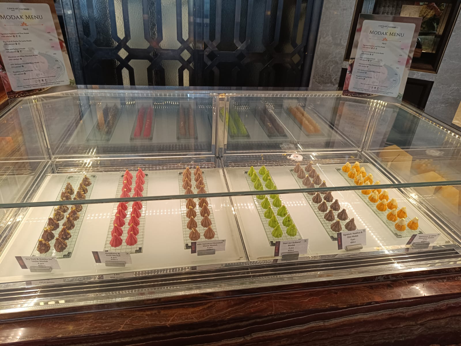 Gourmet modaks to honour Lord Ganesh (PC: Author)