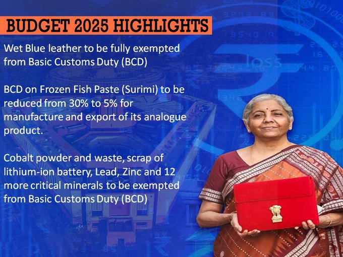 Finance Minister Announces Exemption of 35 Goods for EV Battery and 28 Goods for Mobile Battery Manufacturing