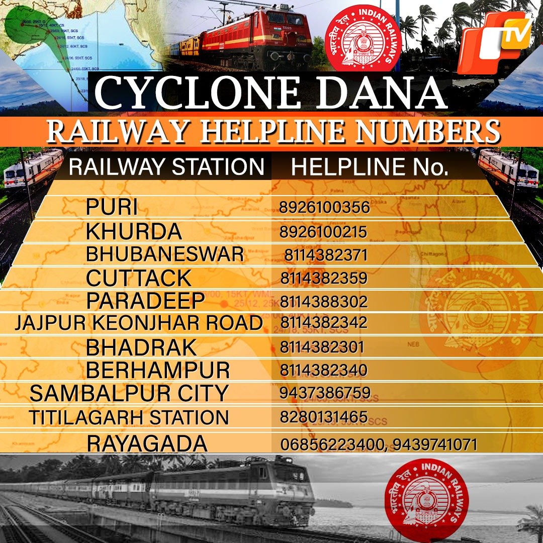 Railways Emergency Helpline Numbers